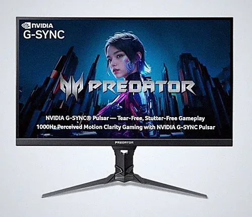 MATTE BLACK - ACER PREDATOR 27" QHD 2560X1440 IPS 360HZ GAMING MONITOR XB273U