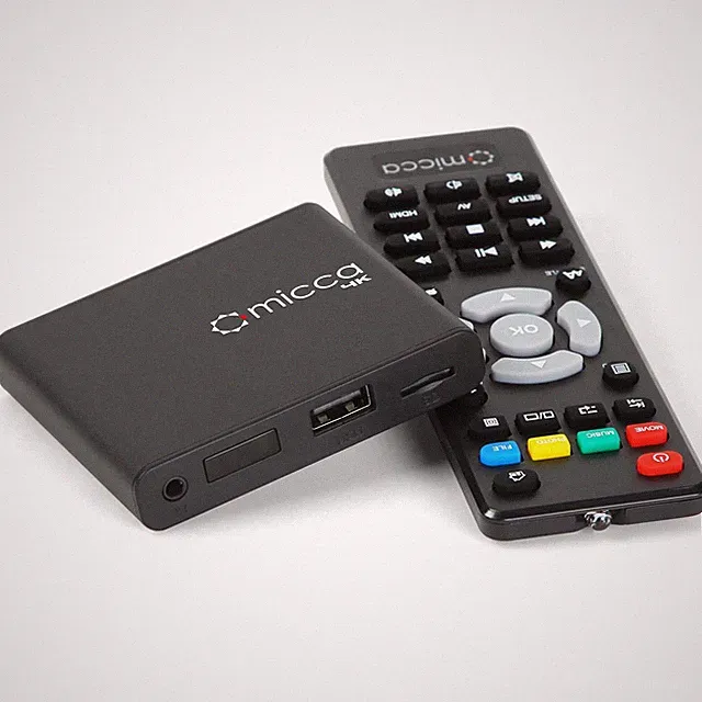 Micca 4K Ultra-HD Digital Media Player for USB Drives and MicroSD Black