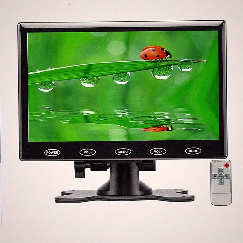 Mini 7" LCD 800x480/1024x600 VGA AV HDMI 1080p HD Monitor for Raspberry Pi 3B+