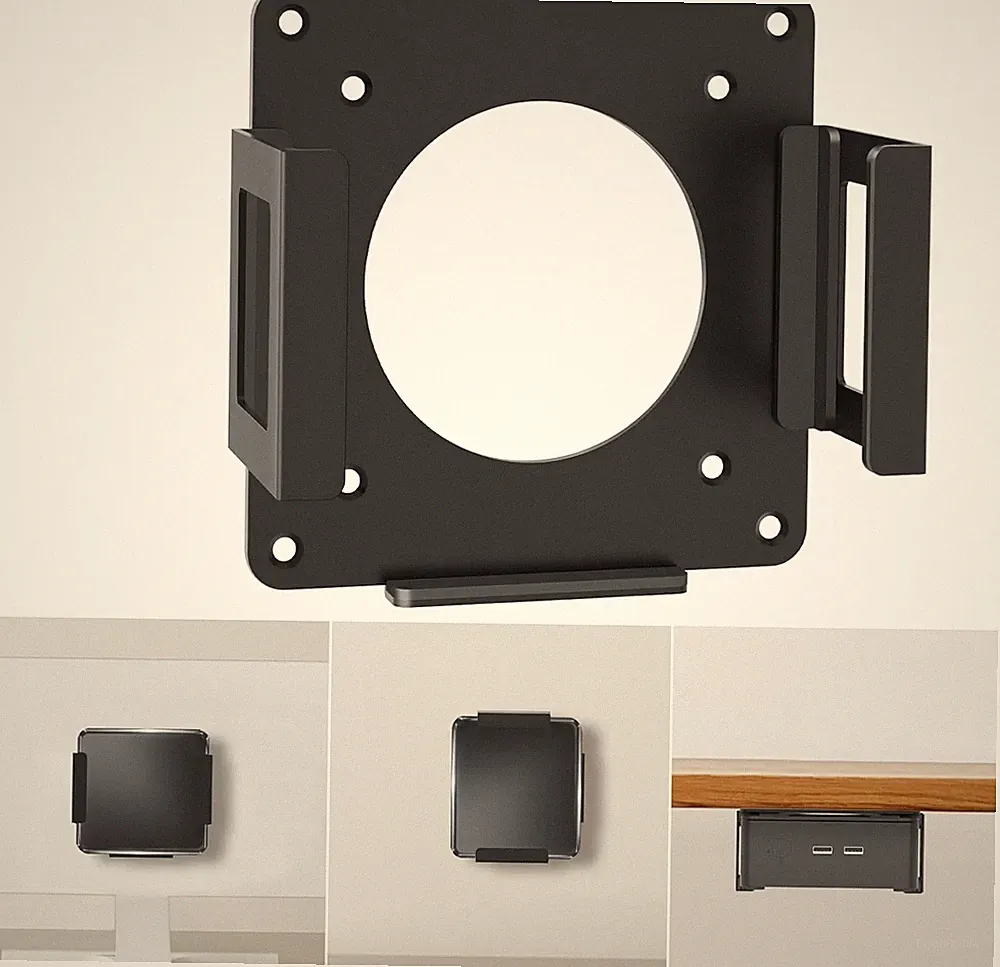 Mini PC Mount for Gmktec VESA Wall and under Desk Mount for Gmktec G3 Plus/ G1/