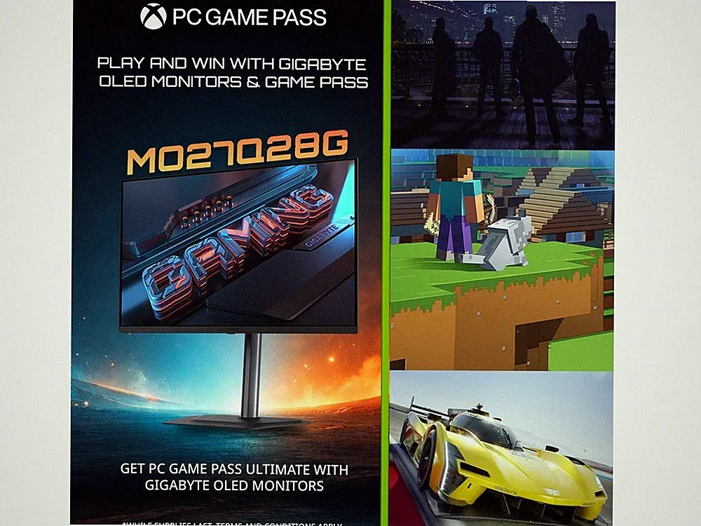 MO27Q28G 27" W-OLED Gaming Monitor QHD 2560x1440 280Hz 0.03ms GTG - AMD GIGABYTE