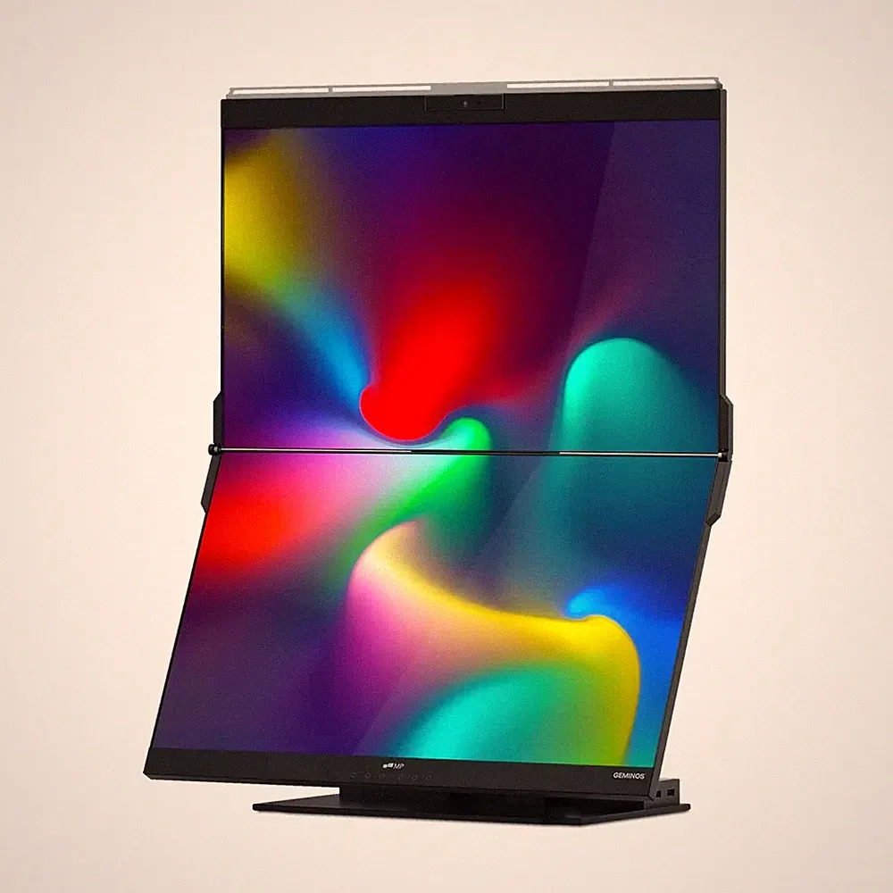 Mobile Pixel Geminos T Dual 24-inch Stacked Vertical Desktop Monitor