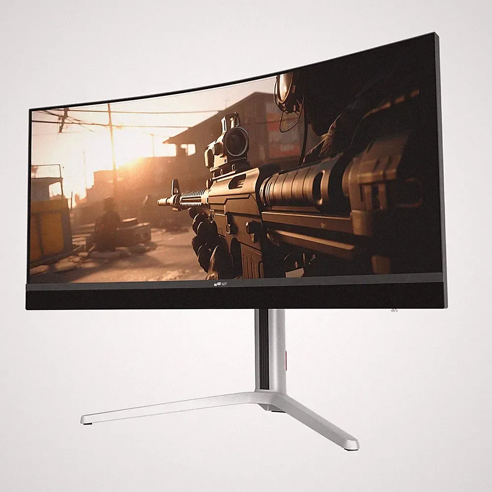 Mobile Pixels 34" Class WQHD Curved Screen Gaming Mini LED Monitor (119-1003p01)