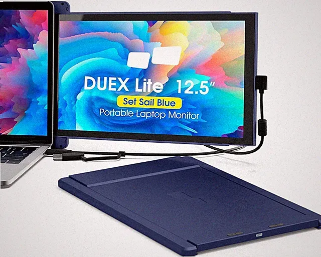 Mobile Pixels MPDUEXLITEBL-RB Duex Lite 12.5" Monitor Blue