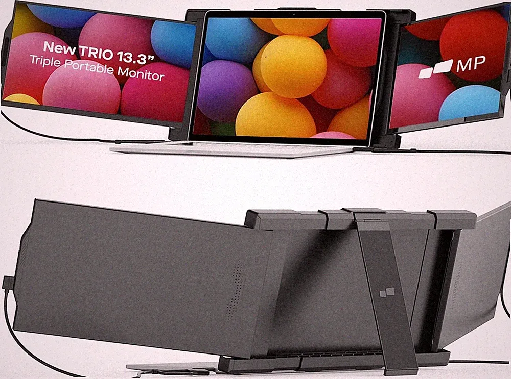 Mobile Pixels MPTRIO2-RB 13.3" Trio Portable Monitor - Certified Refurbished