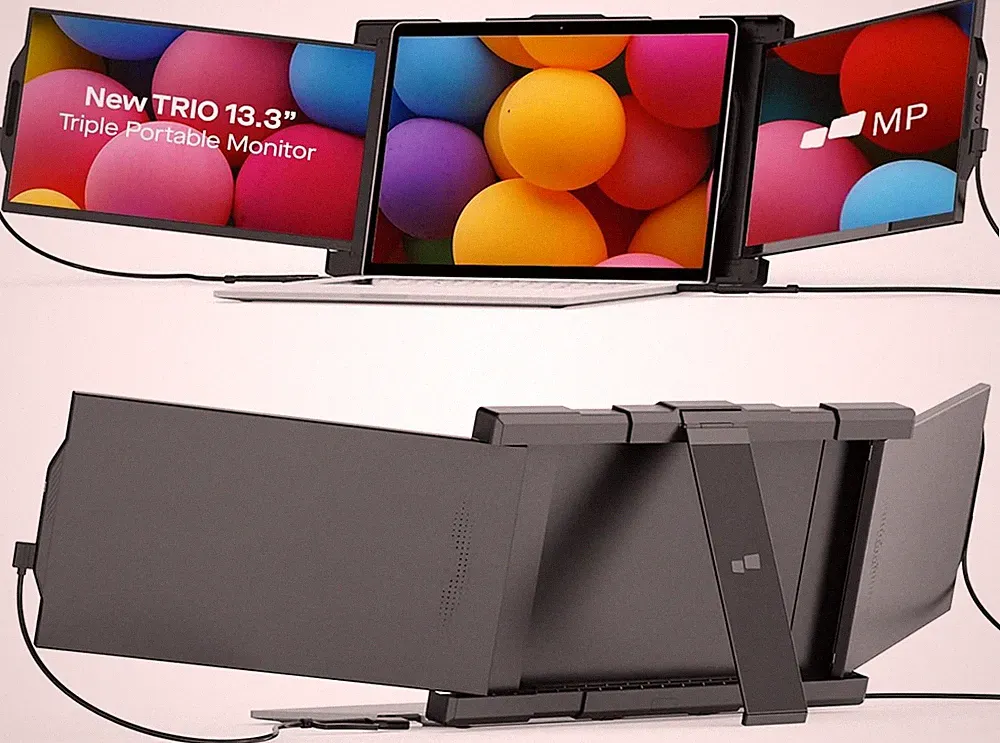 Mobile Pixels MPTRIO2-RB 13.3" Trio Portable Monitor - Certified Refurbished