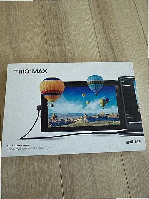 Mobile Pixels Trio Max Portable Monitor, 14'' Full HD IPS Dual Triple Monitor