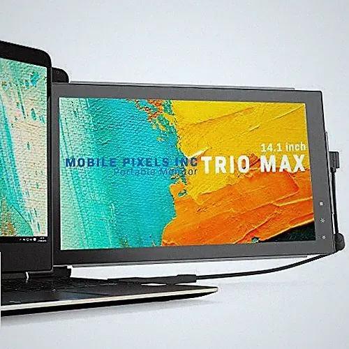 Mobile Pixels Trio Max Portable Monitor, 14'' Full HD Monitor