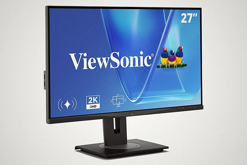 Monitor 27 Inch 1440p QHD IPS 100Hz USB C ViewSonic VG2748A-2K gaming