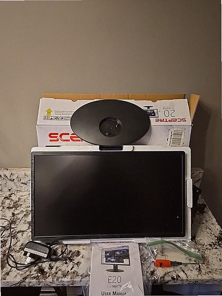 Monitor Sceptre E205W-1600 20" 75Hz Widescreen LCD LED