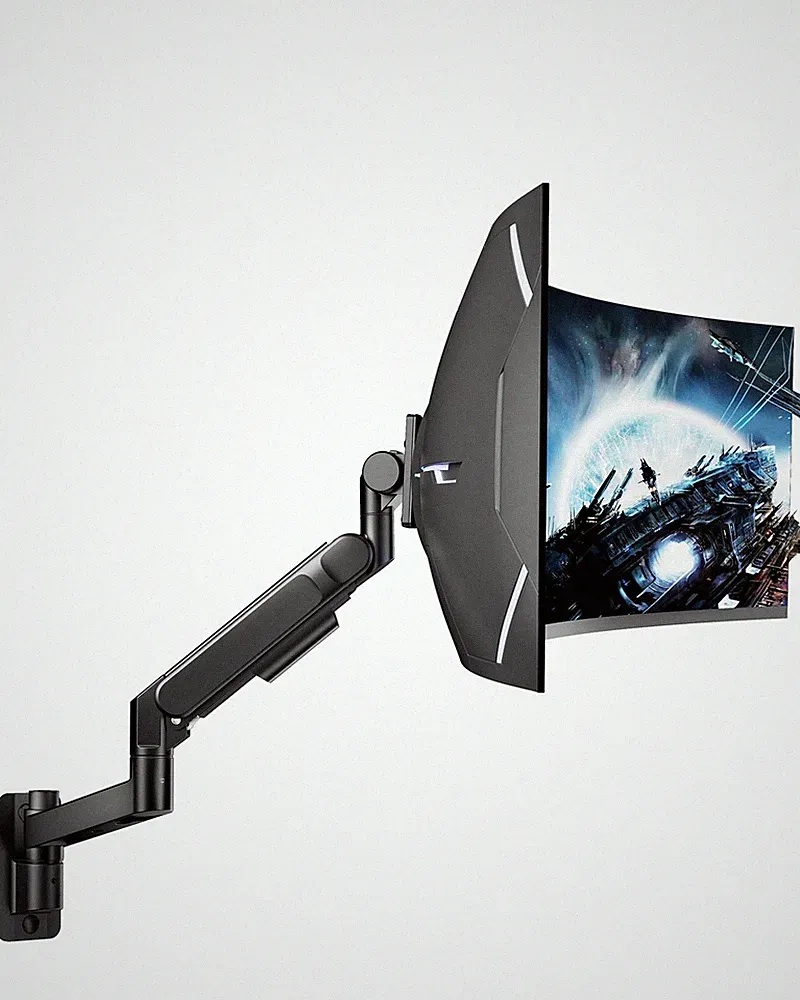 Monitor Wall Mount for 24-57 Inch Ultrawide Gaming Screens, Premium Heavy Dut...