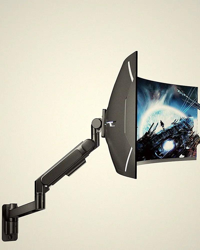 Monitor Wall Mount for 24-57 Inch Ultrawide Gaming Screens, Premium Heavy Dut...