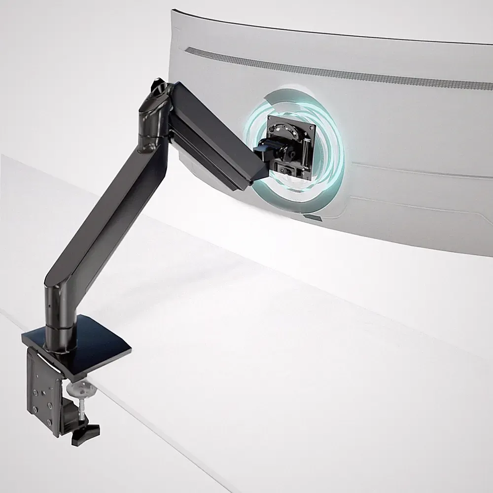 Mount-It! Heavy Duty Monitor Arm, 49-57" Ultrawide, 55 lbs