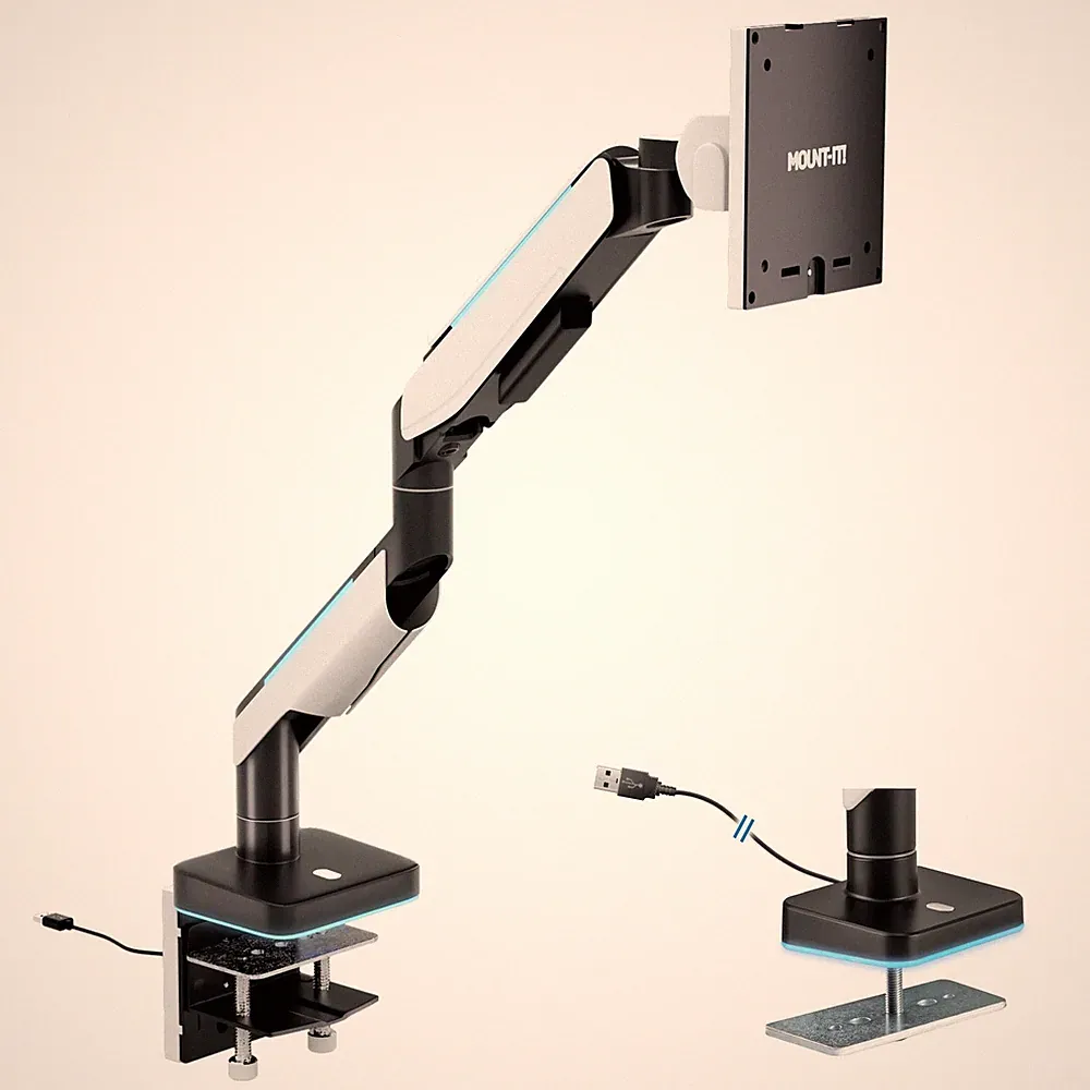 Mount-It! Heavy-Duty Ultrawide Monitor Arm up to 49" / 44 lb for Samsung Odyssey