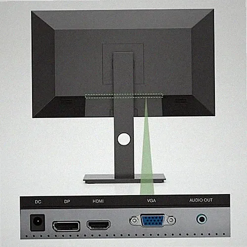 MP MOBILE PIXELS 23.8'' COMPUTER MONITOR, 75HZ FHD1080P IPS MONITORS - BLACK