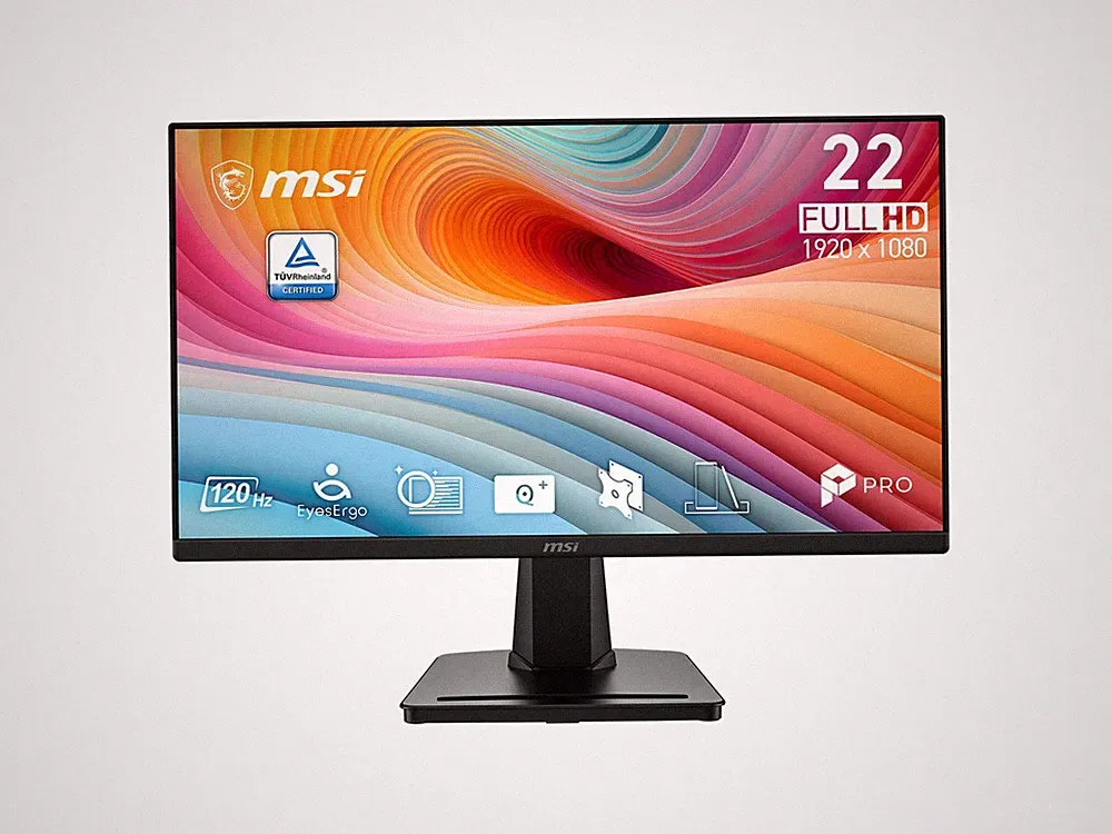 MSI 22 inch Full HD 120Hz Adaptive Sync IPS Computer Monitor with phone
