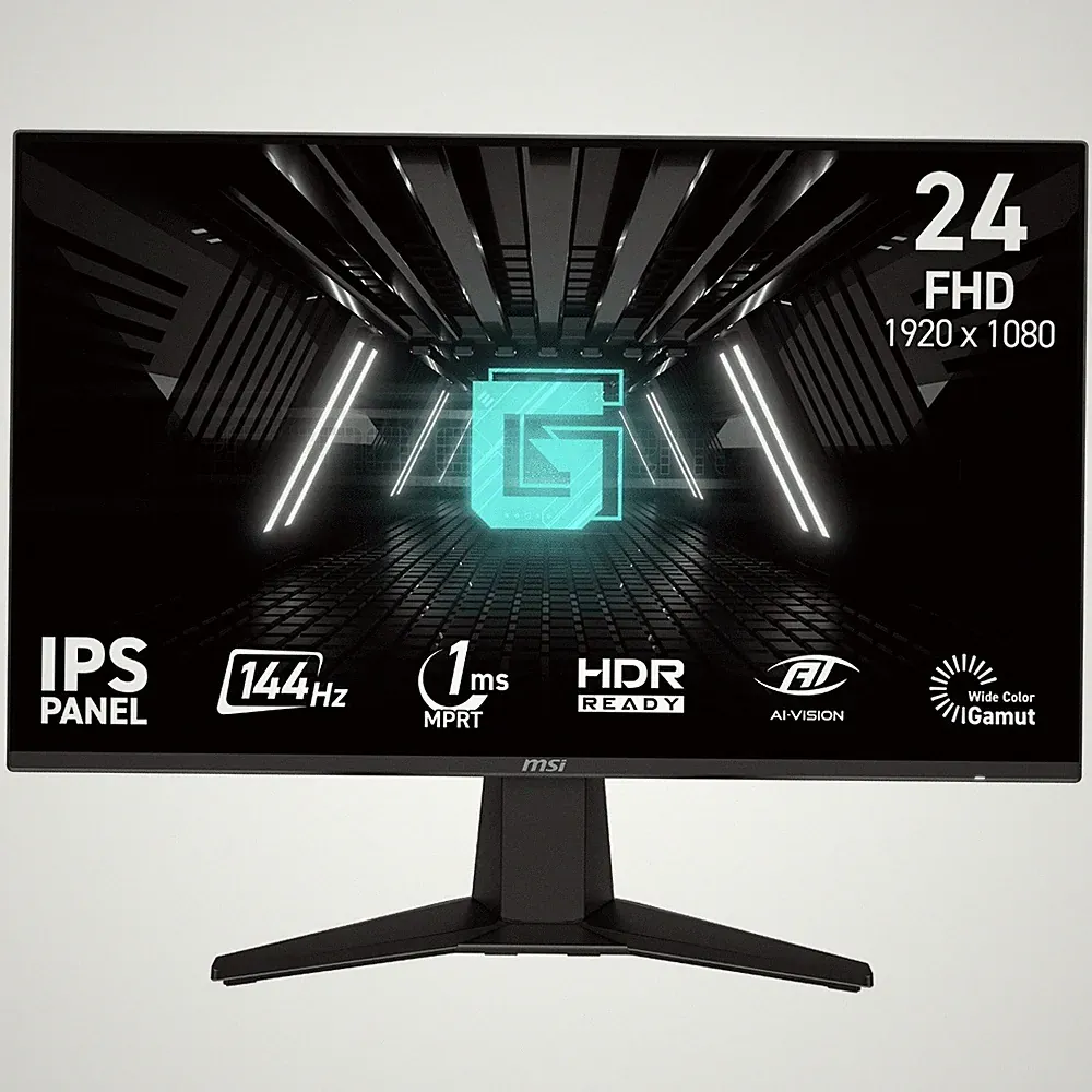MSI 23.8" FHD 144Hz 1ms FreeSync IPS Gaming Monitor - G242LW (BRAND NEW)
