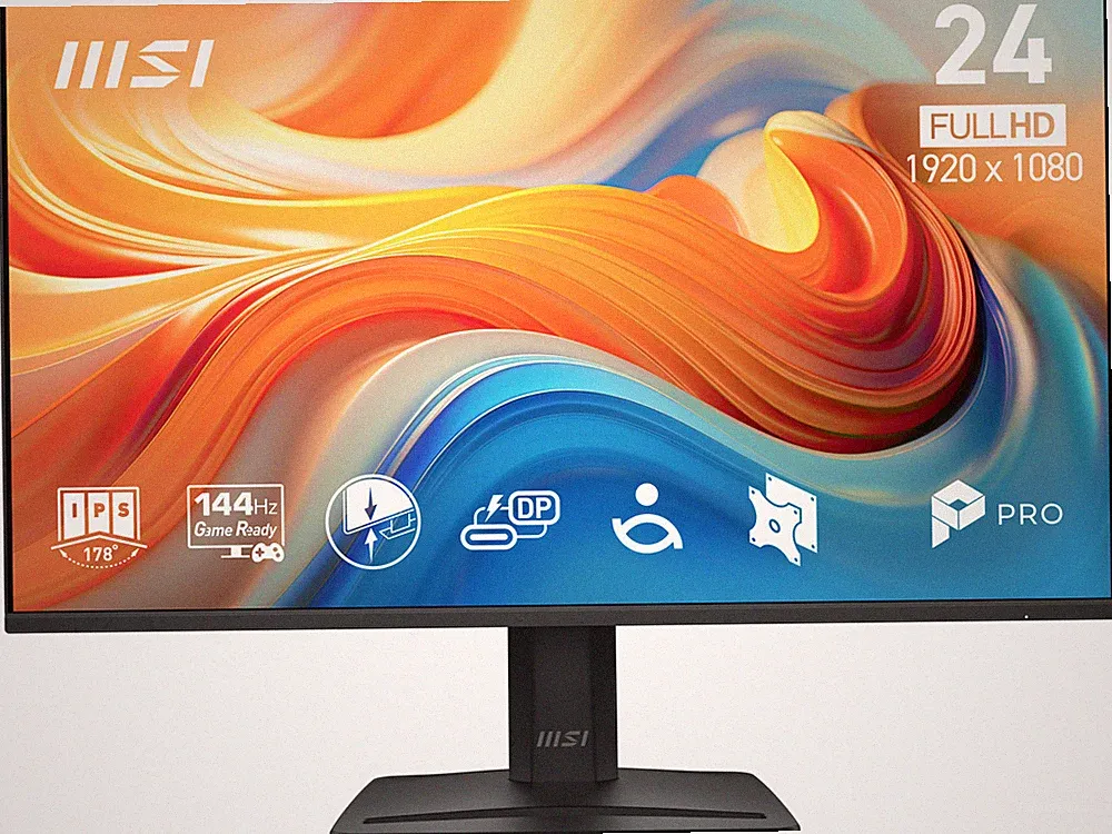 MSI 24 inch (23.8" viewable) Full HD 144Hz IPS AMD FreeSync (Adaptive Sync) 1ms