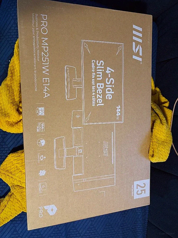 MSI 24in Computer and Gaming Monitor 144hz slim bezel
