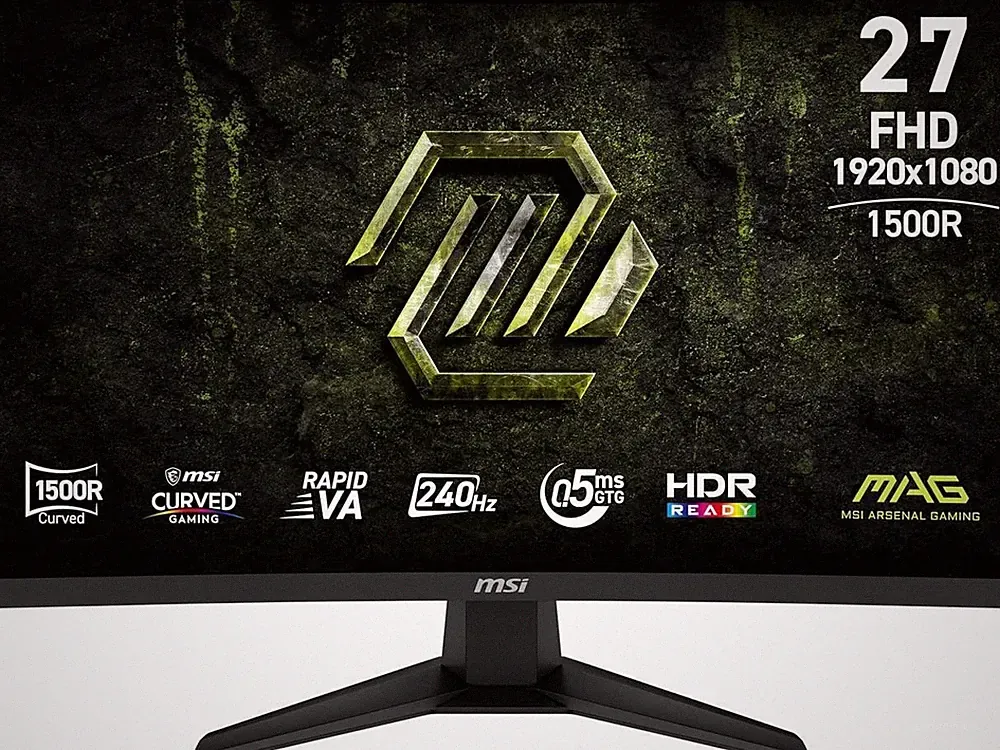 MSI 27" 1920x1080 240 Hz Rapid VA FHD Gaming Monitor FreeSync (AMD Adaptive Sync