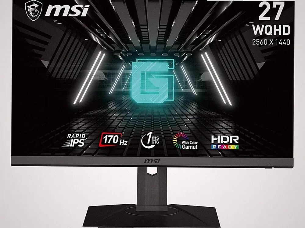 MSI 27" Gaming Monitor 1ms 170Hz (2560x1440) QHD Rapid IPS G-Sync HDR