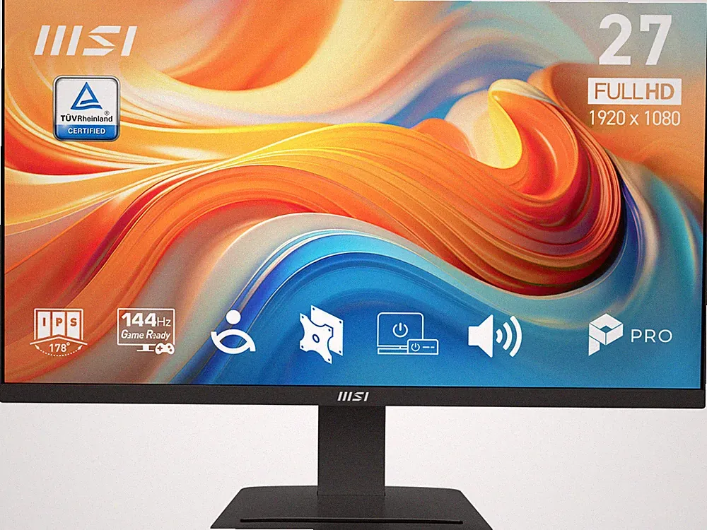 MSI 27 inch Full HD 144Hz IPS 1ms Built-in Speakers FHD Computer Monitor for