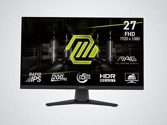 MSI 27 inch Full HD 200Hz IPS with AMD FreeSync Premium 0.5ms HDR Ready Ai