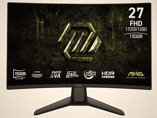 MSI 27 inch Full HD 240Hz AMD FreeSync Premium (Adaptive Sync) 0.5ms HDR Ready