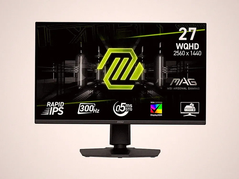 MSI 27 inch QHD 2K 1440P 300Hz Rapid IPS AMD FreeSync (Adaptive Sync) Gaming