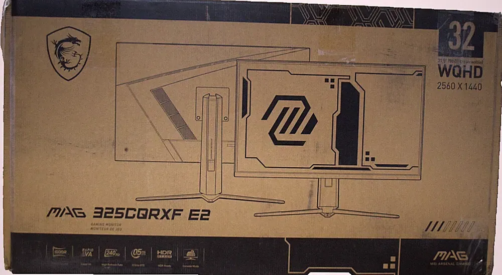 MSI 31.5" 240 Hz Rapid VA QHD Gaming Monitor Adaptive Sync 2560 x 1440 (2K) MAG