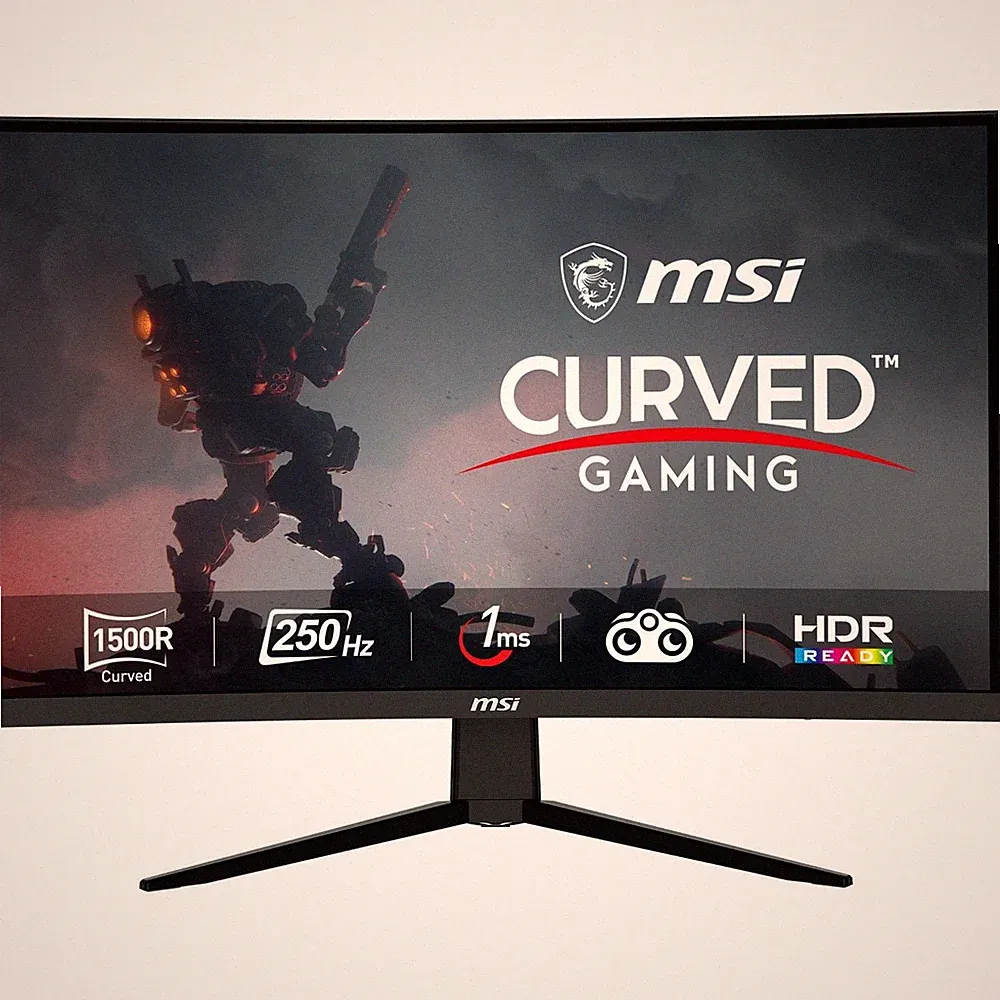 MSi 31.5" Curved FHD Display, 250Hz 1ms, Gaming Monitor