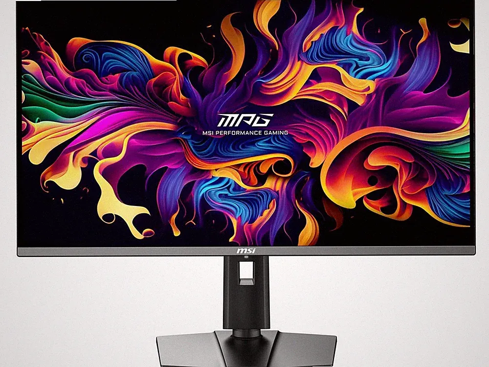 MSI 32 inch UHD 4K 240Hz with Nvidia G-Sync compatible 0.03ms 90W USB-C OLED