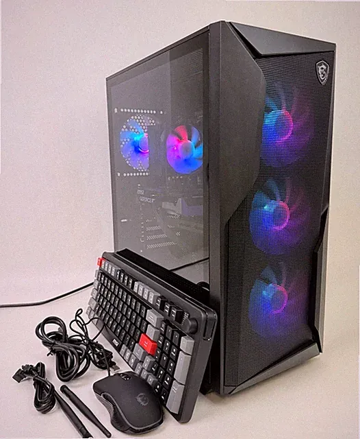 MSI Codex R2 Gaming Desktop i5-14400F 16GB 1TB SSD RTX 5050 W11H