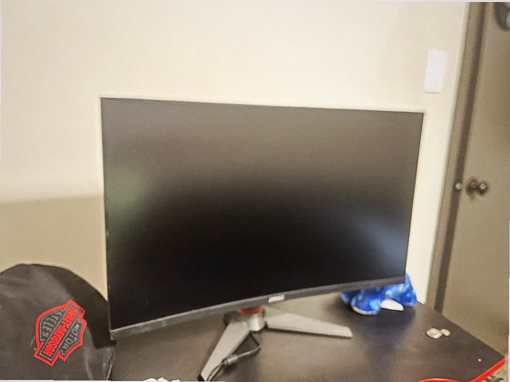 MSI Curved Computer Monitor 31-39.9 in 16:9 Black/Gray Stand Model MSI