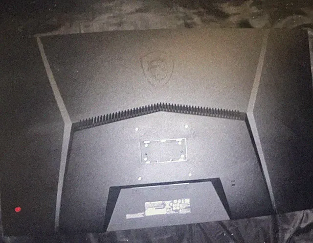 MSI Curved Screen Computer Monitor HDMI DisplayPort Black