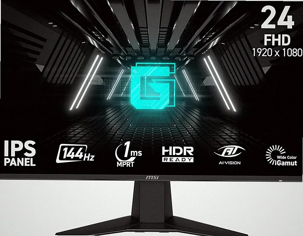 MSI E14 G242LE14 Gaming Monitor 23.8" IPS FHD 1ms 144Hz 1920x1080 Display HDMI