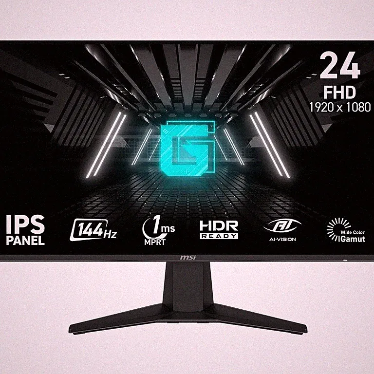 MSI G24 23.8" IPS FHD 144Hz 1ms HDR Ready Wide Color Gamut Monitor