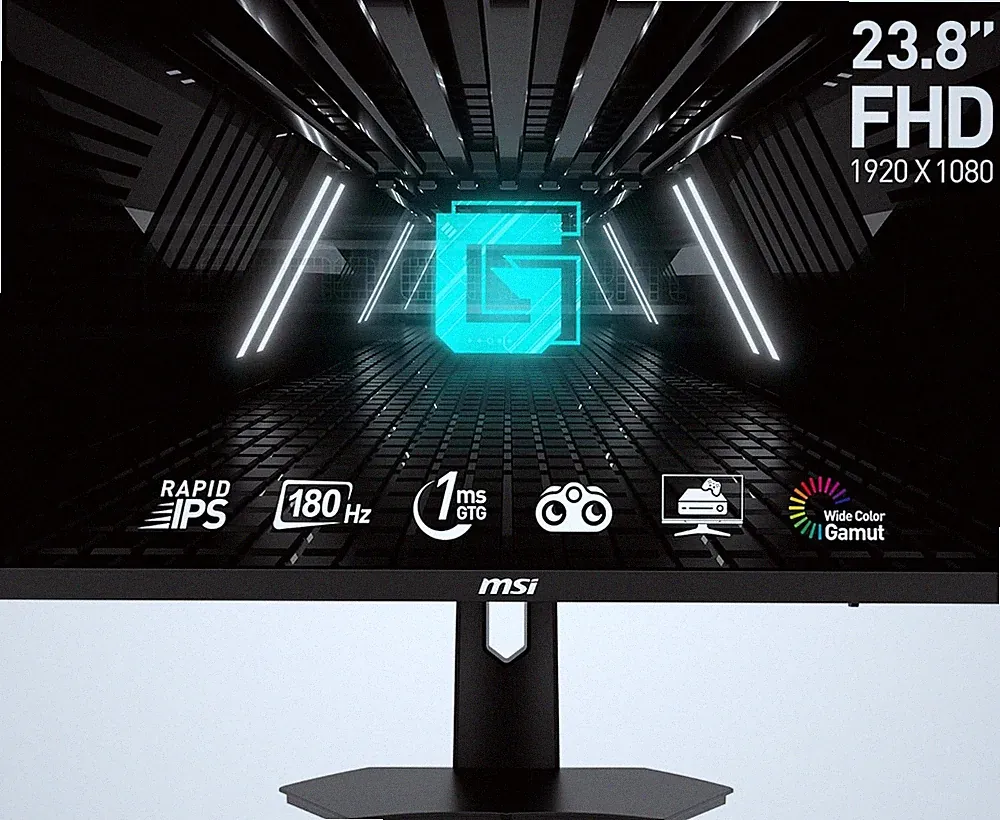 MSI G244F E2 24" Class Full HD Gaming LCD Monitor - 16:9 - Black