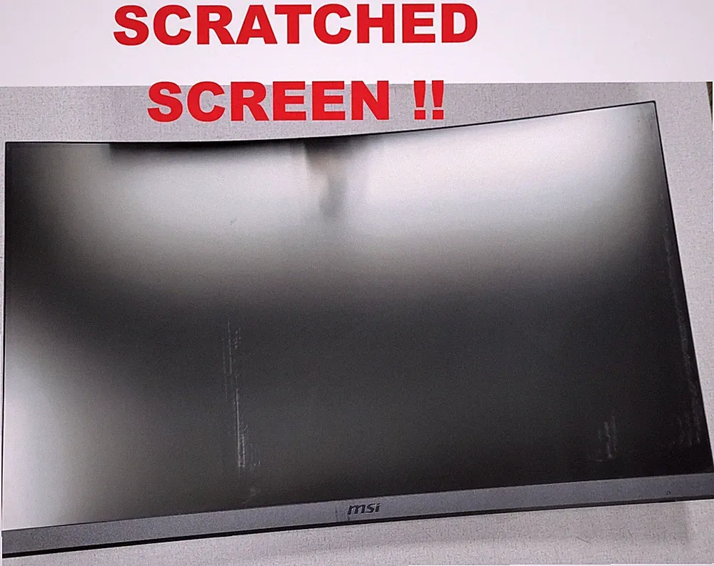 MSI G32C4X 32" Gaming Monitor 1920x1080 (FHD) Curved [SCRATCHED SCREEN!]