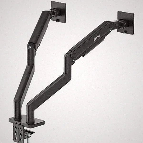 msi gaming cantilever dual monitor mounting system