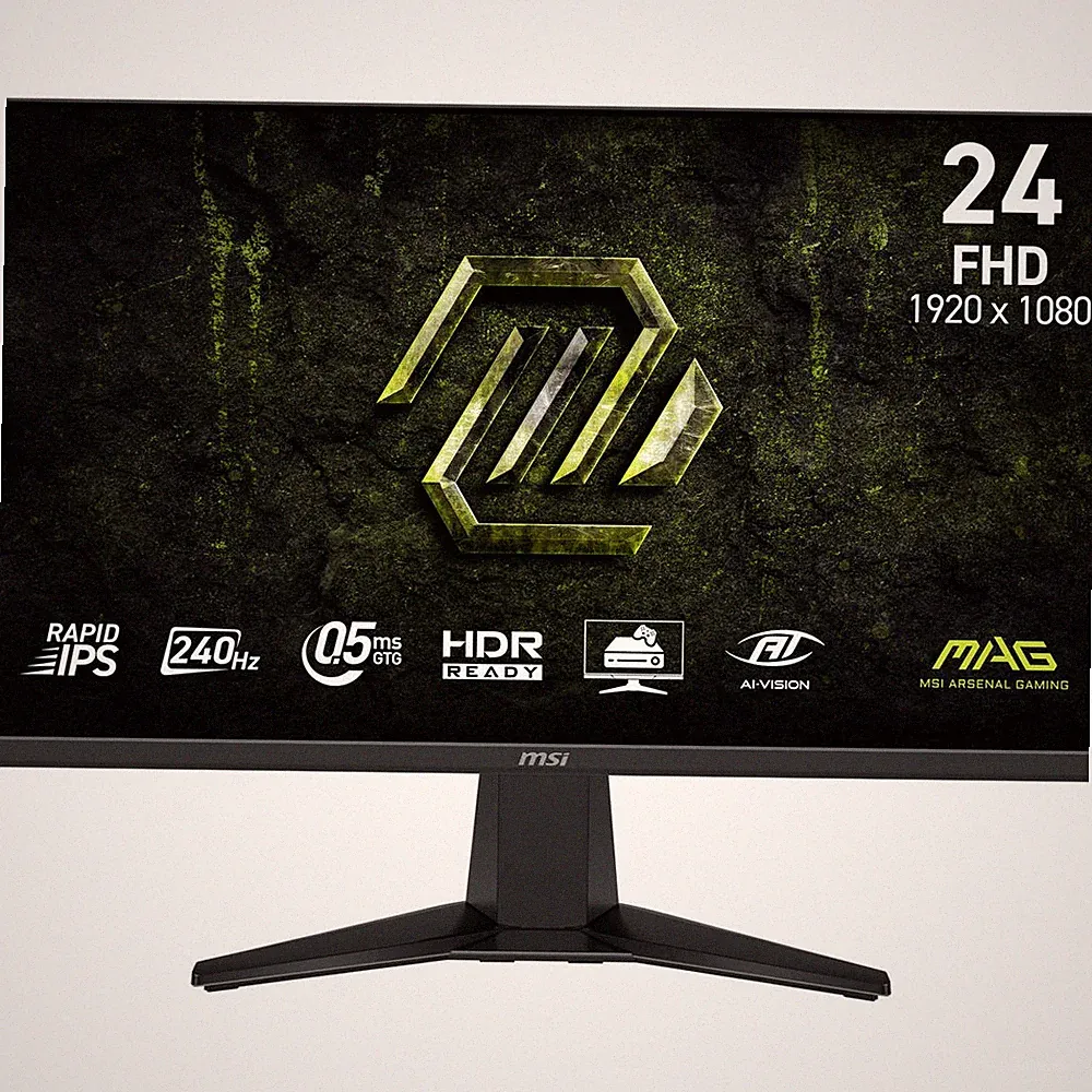 MSI MAG 245F X24 23.8" 16:9 Full HD 240Hz IPS LCD HDR Gaming Monitor
