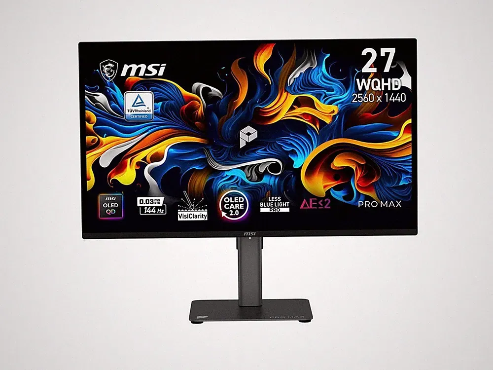 MSI MAG 271QP X24 26.5" WQHD QD-OLED Flat 0.03ms 240Hz 250 nits Gaming Monitor