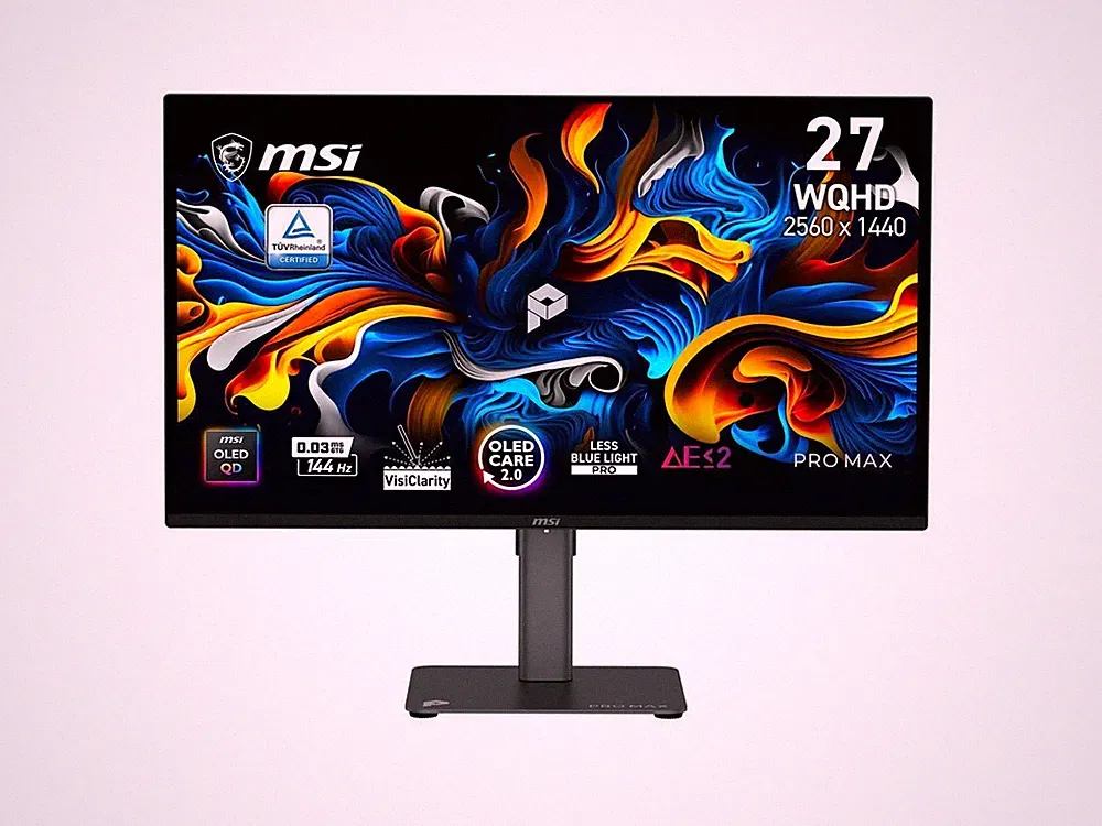 MSI MAG 271QP X24 26.5" WQHD QD-OLED Flat 0.03ms 240Hz 250 nits Gaming Monitor