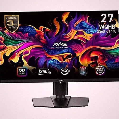 MSI MAG 271QPX 27" Class WQHD Gaming OLED Monitor - 16:9