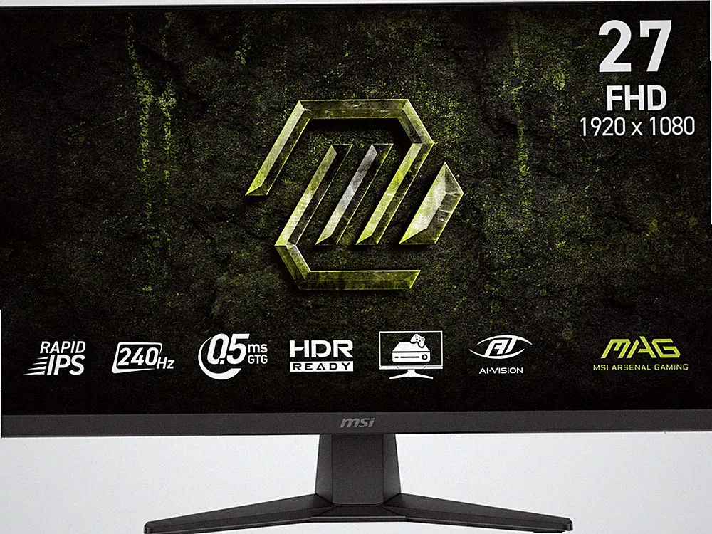 MSI MAG 272F X24 27" FHD Gaming Monitor 1920x1080 240Hz 0.5ms HDR Ready FreeSync