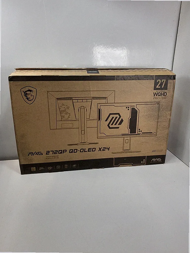 MSI - MAG 272QP QD-OLED 27" 240Hz Gaming Monitor - Black