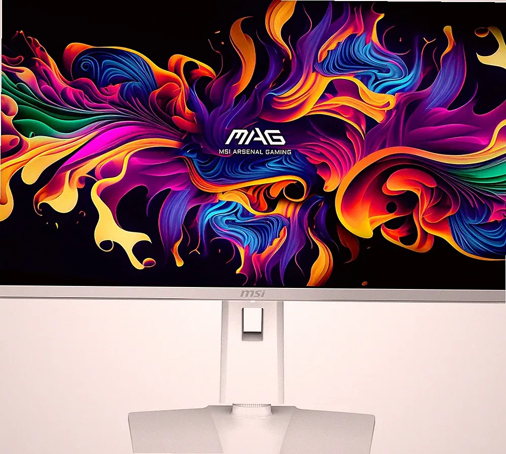 MSI MAG 272QPW QD-OLED X28 27" WQHD Gaming Monitor, 280Hz/0.03ms HDR 400 WHITE