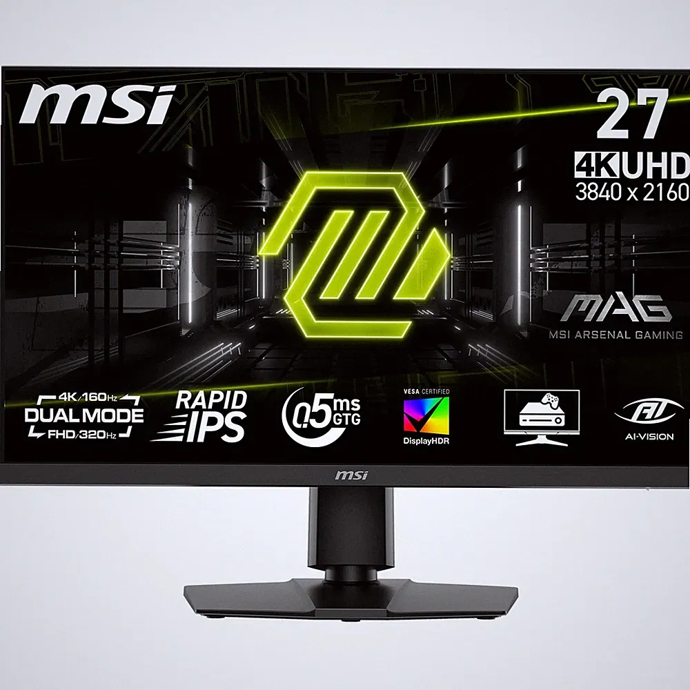 MSI MAG 272URDF E16 27" UHD 3840x2160 160Hz .5ms LCD Gaming Monitor