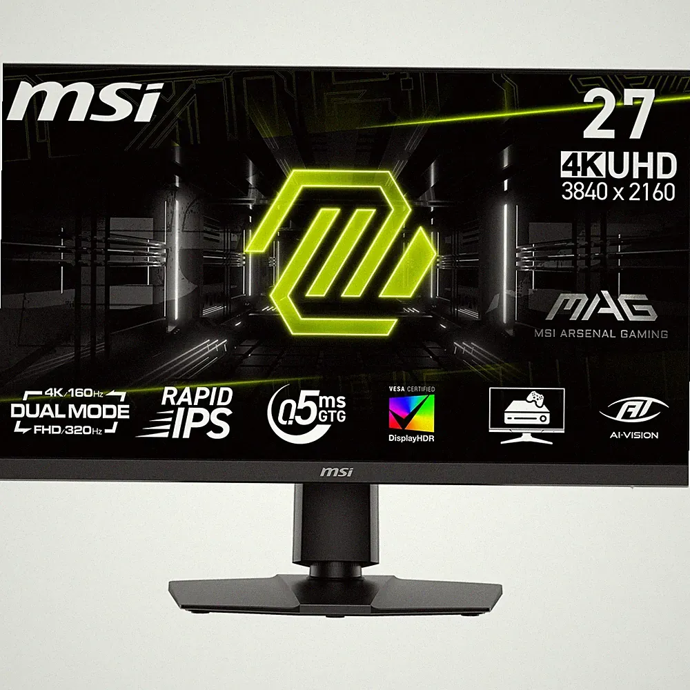MSI MAG 272URDF E16 27" UHD 3840x2160 160Hz .5ms LCD Gaming Monitor