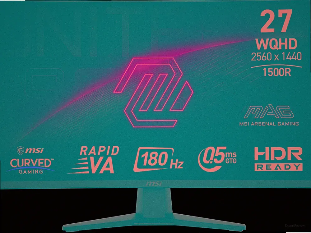 MSI MAG 274CQF 27 inch Curved 2K resolution Gaming Display monitor 180Hz